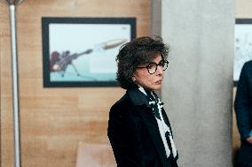 Rachida Dati visit the Summit for Action on Artificial Intelligence at the BNF - Paris AJ