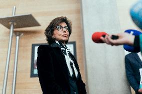 Rachida Dati visit the Summit for Action on Artificial Intelligence at the BNF - Paris AJ