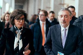 Rachida Dati visit the Summit for Action on Artificial Intelligence at the BNF - Paris AJ