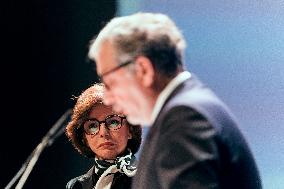 Rachida Dati visit the Summit for Action on Artificial Intelligence at the BNF - Paris AJ