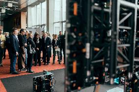 Rachida Dati visit the Summit for Action on Artificial Intelligence at the BNF - Paris AJ
