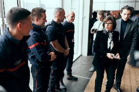 Rachida Dati visit the Summit for Action on Artificial Intelligence at the BNF - Paris AJ