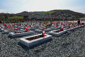 Earthquake Victims Commemorated in Hatay - Turkey