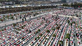 Earthquake Victims Commemorated in Hatay - Turkey