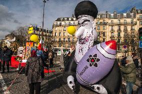 A Rally For Freedom In Iran - Paris