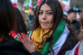 A Rally For Freedom In Iran - Paris