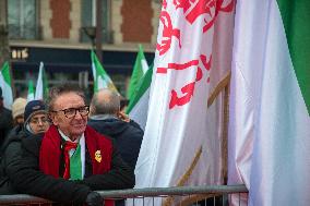 A Rally For Freedom In Iran - Paris