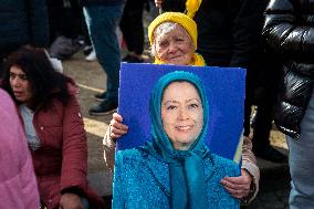 A Rally For Freedom In Iran - Paris