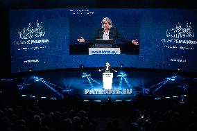 Marine Le Pen At Patriots Summit - Madrid