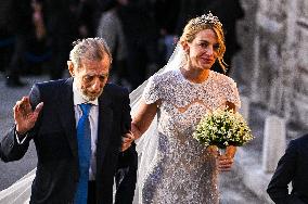 Prince Nikolaos Of Greece And Chryssi Vardinogianni Wedding In Athens