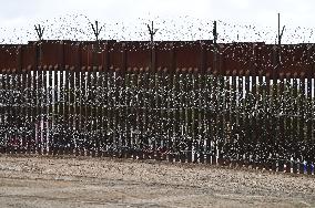 US Military Troops Patrol US-Mexico Border