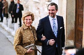 Prince Nikolaos Of Greece And Chryssi Vardinogianni Wedding In Athens