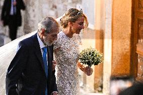 Prince Nikolaos Of Greece And Chryssi Vardinogianni Wedding In Athens