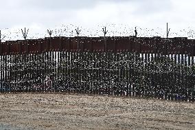 US Military Troops Patrol US-Mexico Border