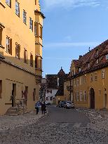 Everyday Life In The Medieval Bavarian Town Noerdlingen