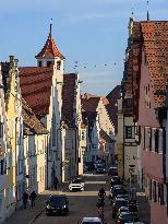 Everyday Life In The Medieval Bavarian Town Noerdlingen