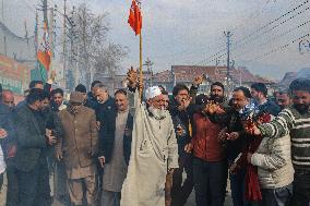 BJP Celebrates After Leading In Delhi's Legislative Assembly Elections