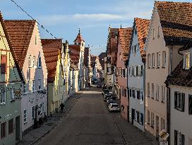 Everyday Life In The Medieval Bavarian Town Noerdlingen