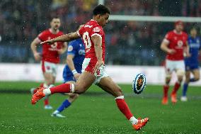 Rugby: Guinnes Six Nations 2025 - Italy vs Wales at Oympic stadium in Rome on 8th February, 2025