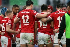 Rugby: Guinnes Six Nations 2025 - Italy vs Wales at Oympic stadium in Rome on 8th February, 2025