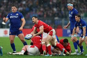 Rugby: Guinnes Six Nations 2025 - Italy vs Wales at Oympic stadium in Rome on 8th February, 2025
