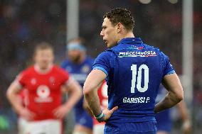 Rugby: Guinnes Six Nations 2025 - Italy vs Wales at Oympic stadium in Rome on 8th February, 2025