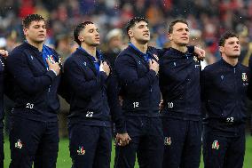 Rugby: Guinnes Six Nations 2025 - Italy vs Wales at Oympic stadium in Rome on 8th February, 2025