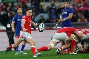 Rugby: Guinnes Six Nations 2025 - Italy vs Wales at Oympic stadium in Rome on 8th February, 2025