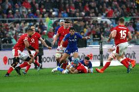 Rugby: Guinnes Six Nations 2025 - Italy vs Wales at Oympic stadium in Rome on 8th February, 2025