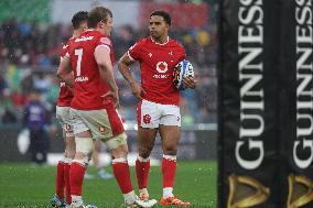 Rugby: Guinnes Six Nations 2025 - Italy vs Wales at Oympic stadium in Rome on 8th February, 2025