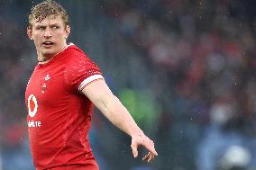 Rugby: Guinnes Six Nations 2025 - Italy vs Wales at Oympic stadium in Rome on 8th February, 2025
