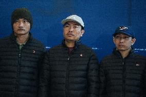 Five Thai Hostages Released By Hamas Return To Thailand.