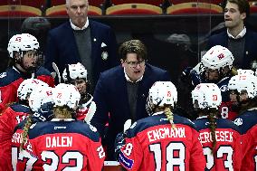 OLYMPIC QUALIFICATIONS ICE HOCKEY NORWAY-NETHERLANDS