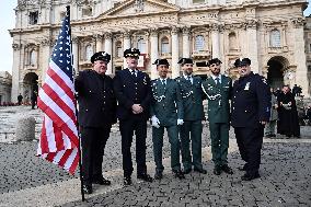 Pope Francis Leads Jubilee Mass for Armed Forces And Police - Vatican