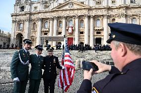 Pope Francis Leads Jubilee Mass for Armed Forces And Police - Vatican