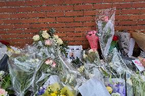 Pay Tribute To Louise, Schoolgirl Found Dead In A Wood - Essonne