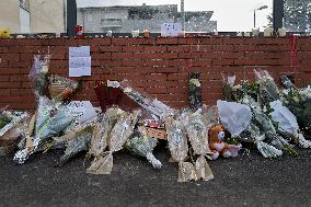 Pay Tribute To Louise, Schoolgirl Found Dead In A Wood - Essonne