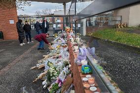 Pay Tribute To Louise, Schoolgirl Found Dead In A Wood - Essonne