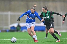 CALCIO - Serie A Femminile - Sampdoria Women vs US Sassuolo