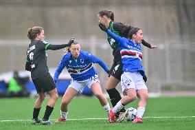 CALCIO - Serie A Femminile - Sampdoria Women vs US Sassuolo