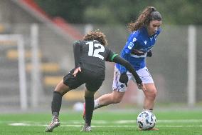 CALCIO - Serie A Femminile - Sampdoria Women vs US Sassuolo
