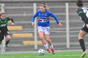 CALCIO - Serie A Femminile - Sampdoria Women vs US Sassuolo