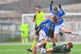 CALCIO - Serie A Femminile - Sampdoria Women vs US Sassuolo