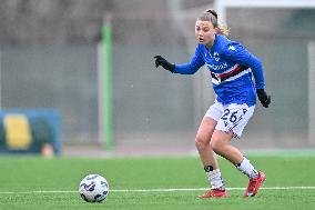 CALCIO - Serie A Femminile - Sampdoria Women vs US Sassuolo