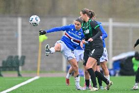 CALCIO - Serie A Femminile - Sampdoria Women vs US Sassuolo