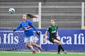 CALCIO - Serie A Femminile - Sampdoria Women vs US Sassuolo