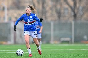 CALCIO - Serie A Femminile - Sampdoria Women vs US Sassuolo