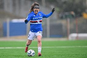 CALCIO - Serie A Femminile - Sampdoria Women vs US Sassuolo