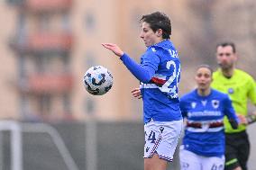 CALCIO - Serie A Femminile - Sampdoria Women vs US Sassuolo