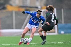 CALCIO - Serie A Femminile - Sampdoria Women vs US Sassuolo
